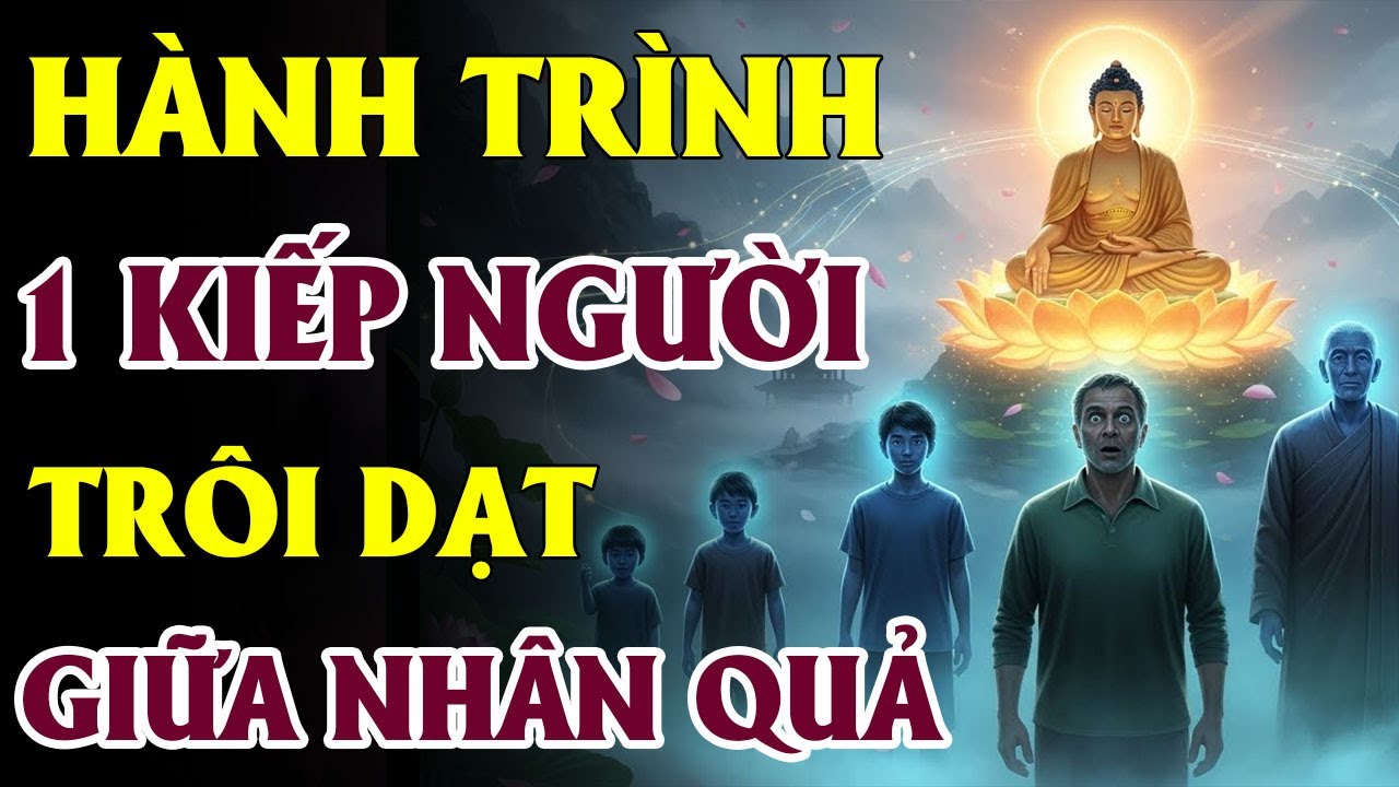 Hành Trình Trôi Dạt Giữa Nhân Quả Của 1 Kiếp Người | Phật Pháp Tịnh Tâm Từ Bi An Lạc