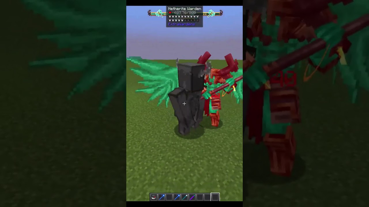 Netherite Warden VS Maledictus 