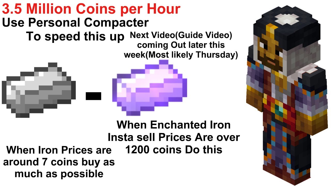 (Not working!) Hypixel Skyblock EASY Money Making Method 3.5 Million