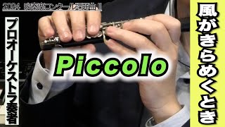 ピッコロ】風がきらめくとき（全日本吹奏楽コンクール2024年度 課題曲