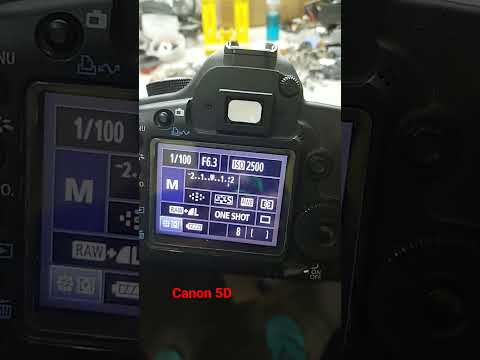 Canon 5D Mark 2 Error - YouTube