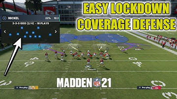 MOST DOMINANT MADDEN 21 COVERAGE DEFENSE! LOCK UP ANY OFFENSE WITH THIS EASY SETUP!