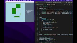 PySimpleGUI - Dynamically Create, Move, and Erase Shapes