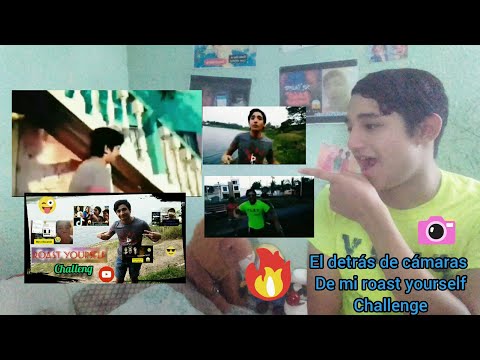 El detrás de cámaras😱de mi Roast yourself challenge🔥| Los tux tux vega