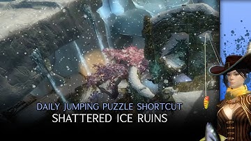 Guild Wars 2 Daily Jumping Puzzle Shortcut - Shattered Ice Ruins