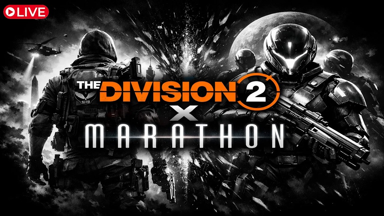 🔴 LIVE – Stretch Goal Farming in The Division 2 ➜ Marathon Server Slam Test!