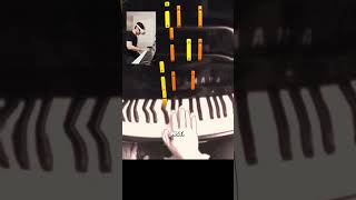 Learning piano in AUGMENTED REALITY! (Mixed Reality Quest 2) #shorts