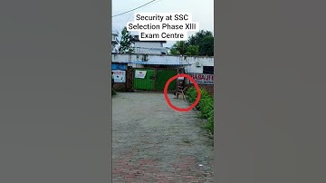Security at SSC Selection post phase Exams😂 #ssc #sscselectionpostphase13 #ssccgl #funny #motivation