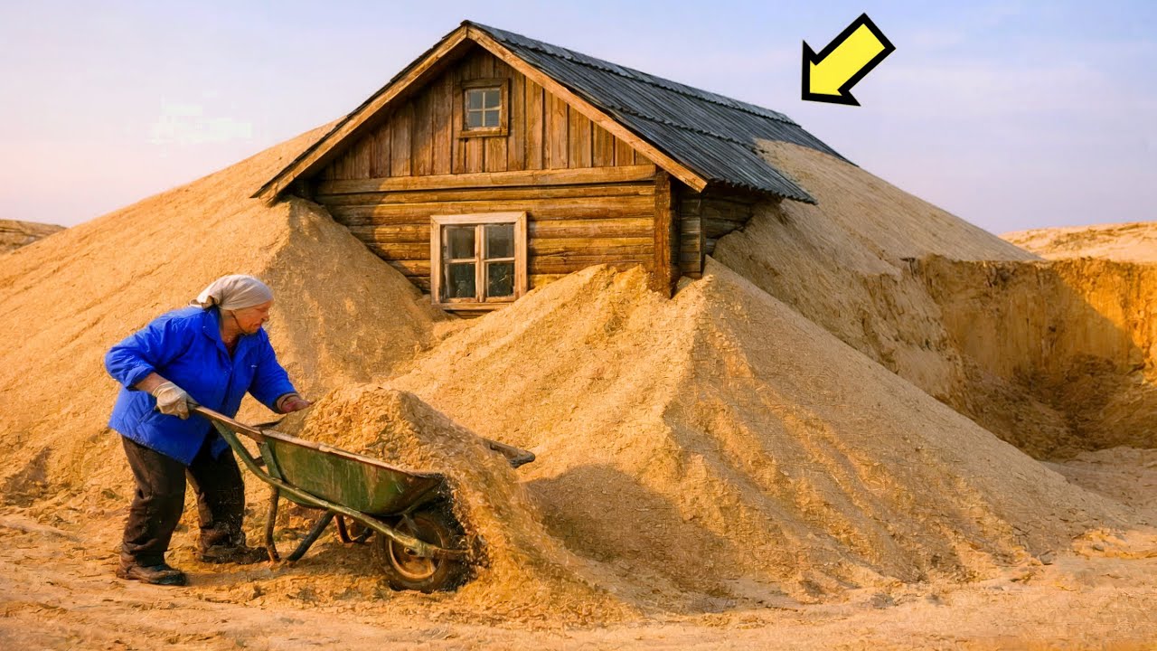 SMIJALI SU SE KADA JE STAVILA PIJESAK OKO KUĆE… ALI RAZLOG JE ŠOKIRAO CIJELI GRAD