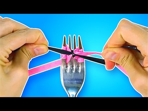 10 LIFE-CHANGING HACKS WITH FORKS AND SPOONS