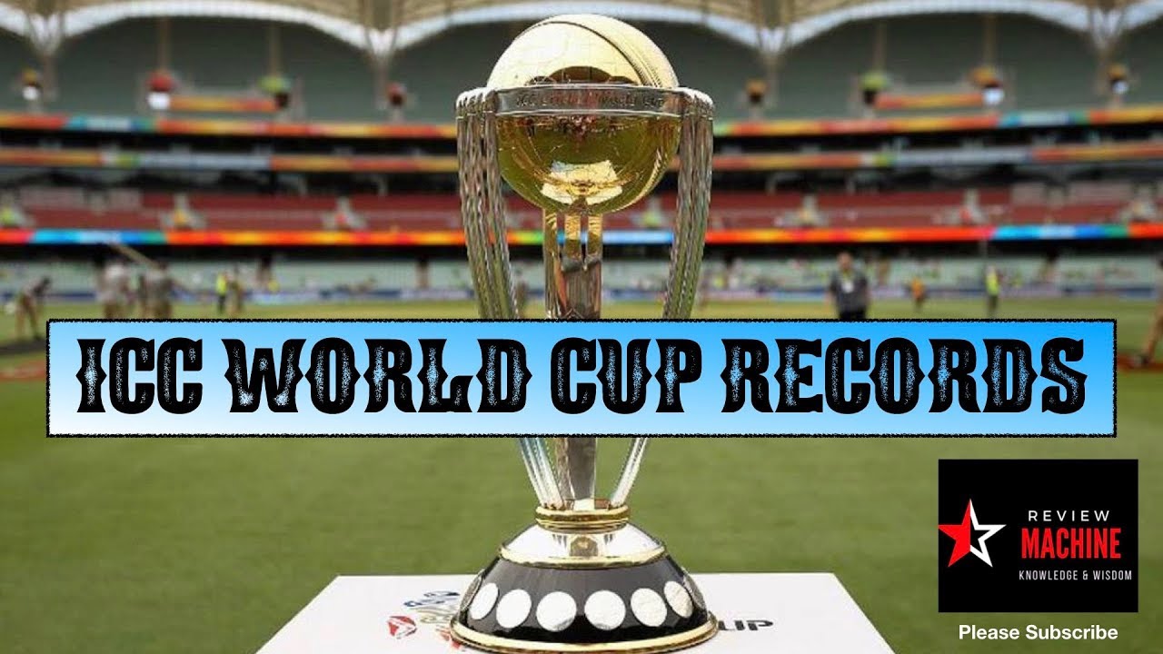 Cricket World Cup Records of all time ICC World Cup Records YouTube