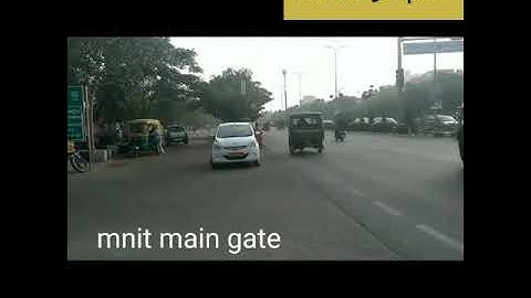 Mnit jaipur campus tour |MNIT JAIPUR | CAMPUS VIEW | NATIONAL INSTITUTE OF TECHNOLOGY JAIPUR