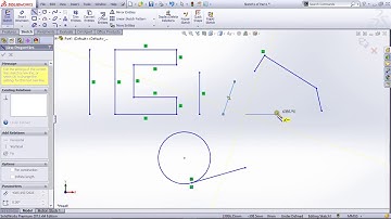 Automatic Geometric Relations | Basics Of Solidworks | Part 1.3