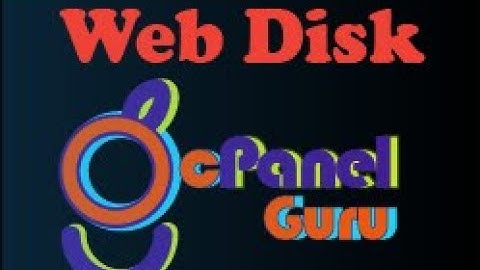 Web Disk cPanel | cPanel tutorials in hindi