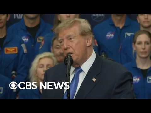 Trump awards Congressional Space Medal of Honor to Artemis II crew, announces U.S. Space Academy