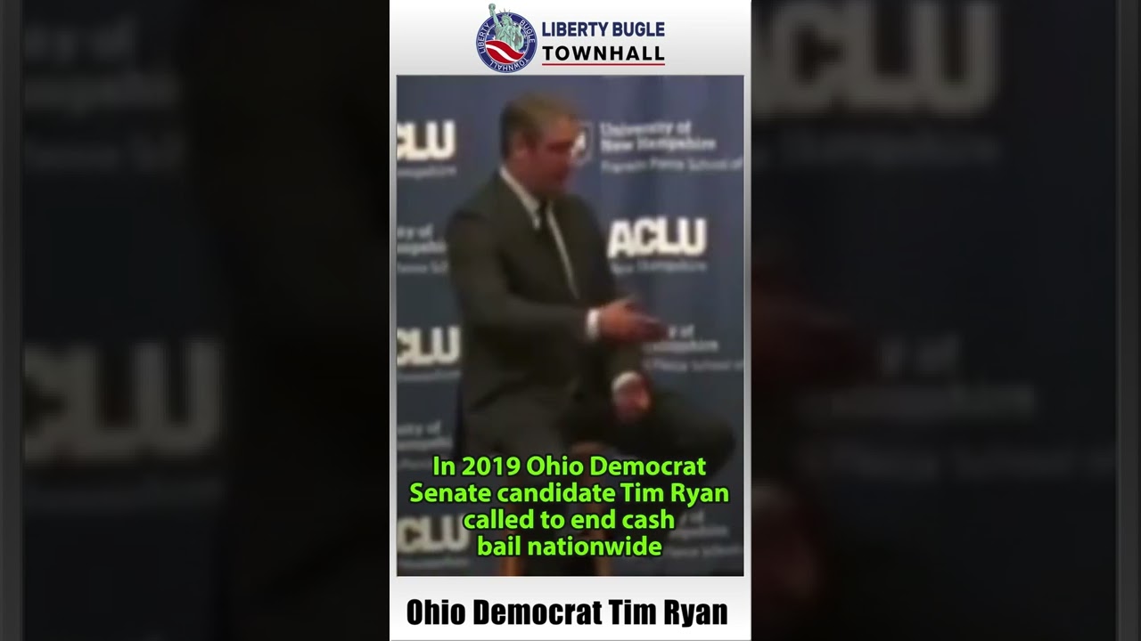 In 2019 Ohio Democrat Senate candidate Tim Ryan called to end cash bail nationwide