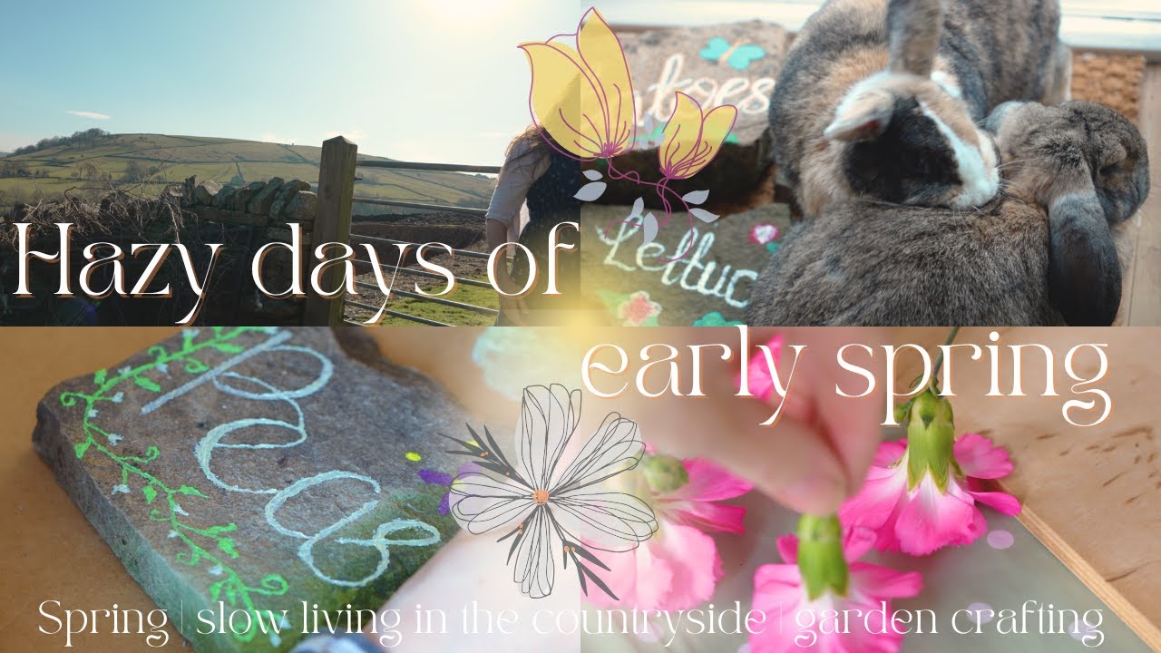 Hazy days of early spring | Slow Living | Spring | Countryside vlog |