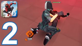 Super Fighter 3 - Gameplay Walkthrough Part 2 - Cat Woman vs Spider-Man (iOS, Android) screenshot 4