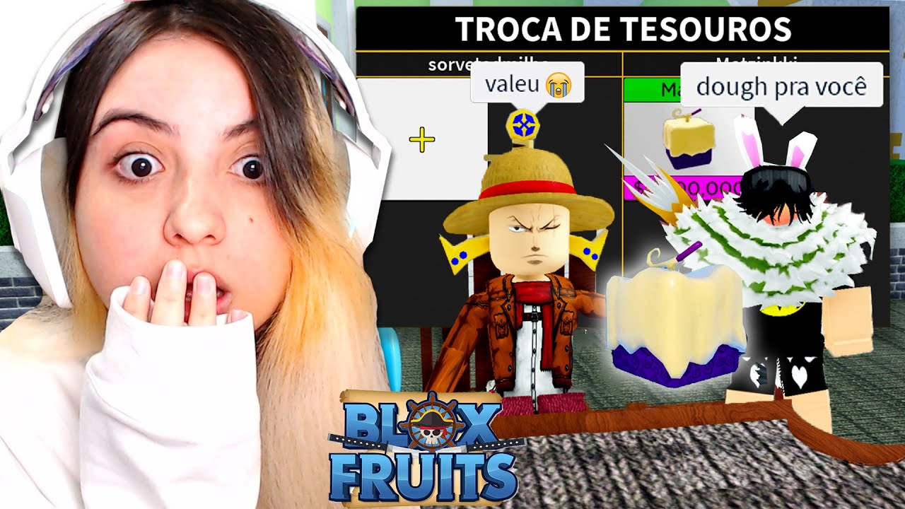 ENSINAMOS A FAZER A DOUGH DO BLOX FRUITS NA VIDA REAL ( MUITO FACIL) 