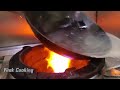 Fried noodle virak cooking