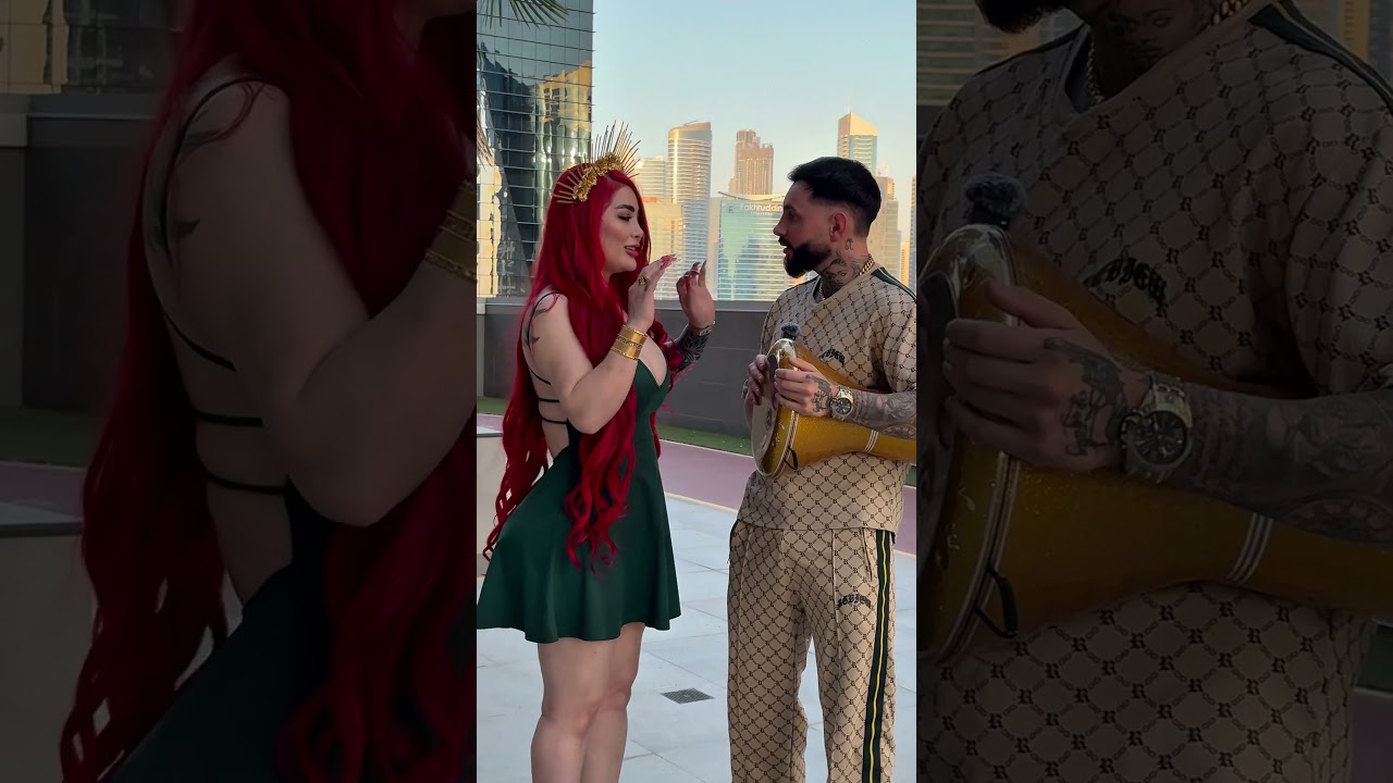 Arabic girl surprised me in Dubai😱