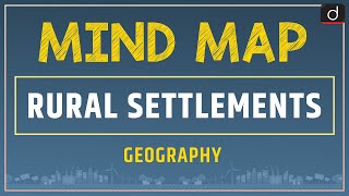Rural Settlements- MINDMAP | Drishti IAS English