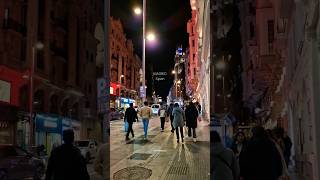 📍MADRID 🇪🇸 Nightlife in the Capital City of Spain 🌃 World's Most Beautiful Cities #night #city #walk