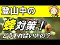 [#42][Webセミナー]登山中の蜂対策！どうすればいいの？