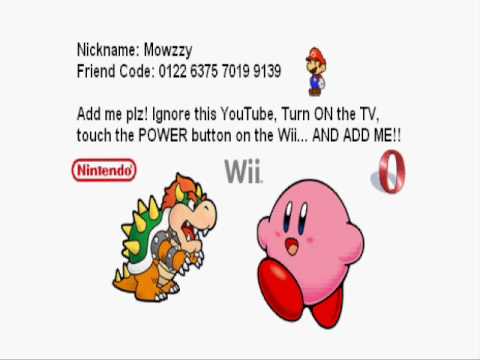My Wii Friend Code