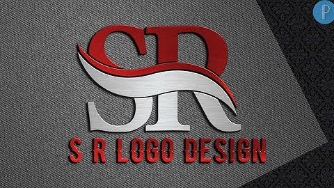 S R Professional Logo Design Tutorial |Pixellab logo design 💯MR DESIGN 2022