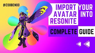 How to import your avatar into Resonite! (Complete guide) | VR Gaming | Avali