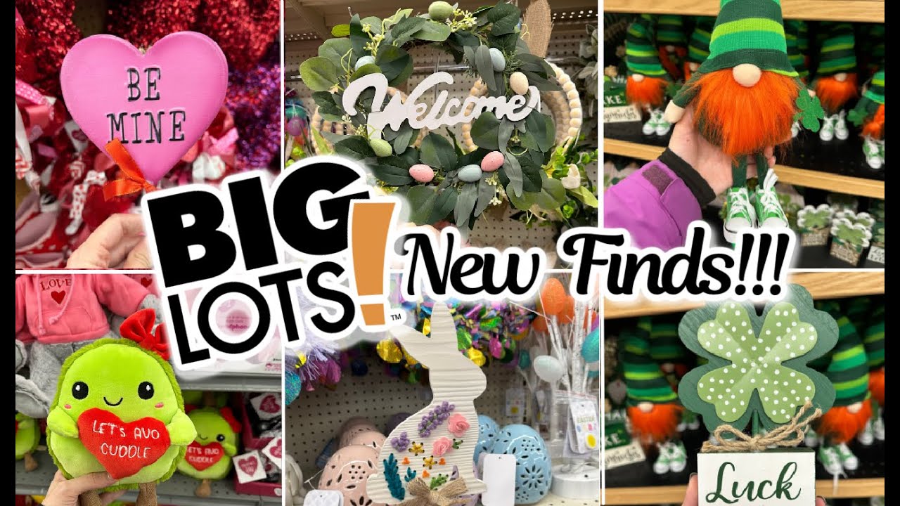 BIG LOTS SHOP WITH ME NEW FINDS FOR 2024 New Finds at Big Lots