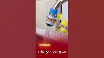 Đầu lọc nước tại vòi