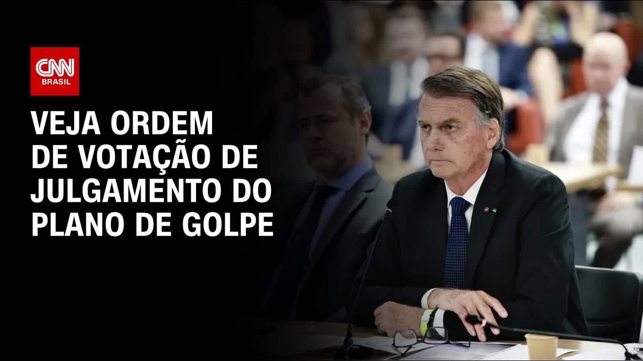 Julgamento de Bolsonaro: Entenda ordem de votação | CNN NOVO DIA