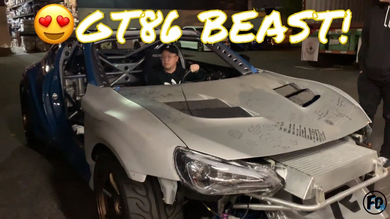 Crazy 2JZ GT86 built to grip?
