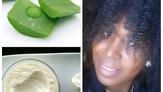 How To Make Aloe Vera Shea Butter Moisterizer Smooth and Creamy With Coconut Oil (DIY)