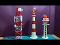 Cellular Tower, Lighthouse &amp; Air Traffic Control Model | Easy School Project Using Cardboard