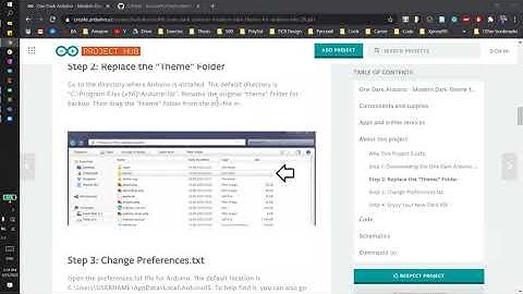 Bonus Tutorial - Change Arduino IDE to Dark Theme!
