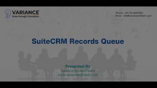 RecordQueue Extension for SuiteCRM