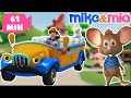 Wheels on the Bus | Chocolate Bus Song | Nursery Rhymes Playlist for Children by Mike and Mia