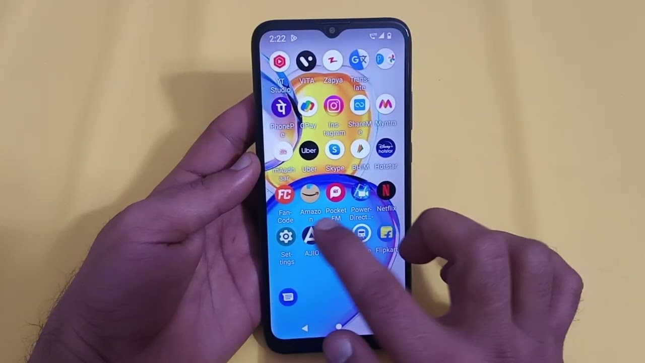 24 hours format Moto e22s, Moto e22s mein 24 hours format enable Karen