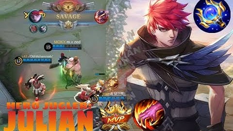 23 Kills!! New Hero Julian One Hit Build (AUTO SAVAGE) _ IMMORTAL Julian ~ MLBB | MOBILE LEGENDS