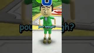 We replaced dice with WATER in Wii Party U