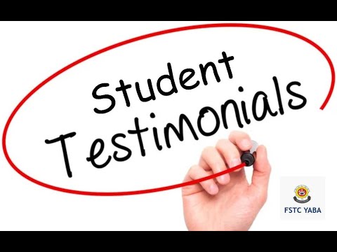 Student Testimonials - FSTC Yaba