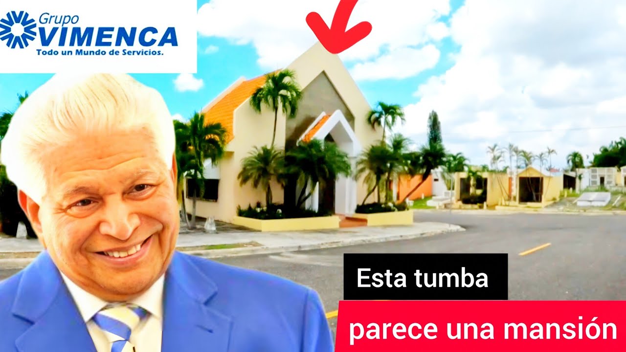 ASÍ ES LA LUJOSA TUMBA DEL FUNDADOR DE GRUPO "VIMENCA" VÍCTOR MÉNDEZ CAPELLÁN