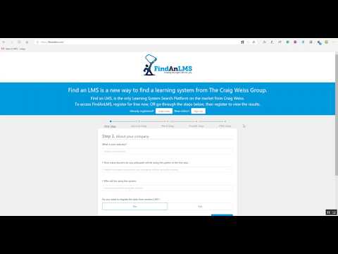 How to Login, Register and Use FindAnLMS