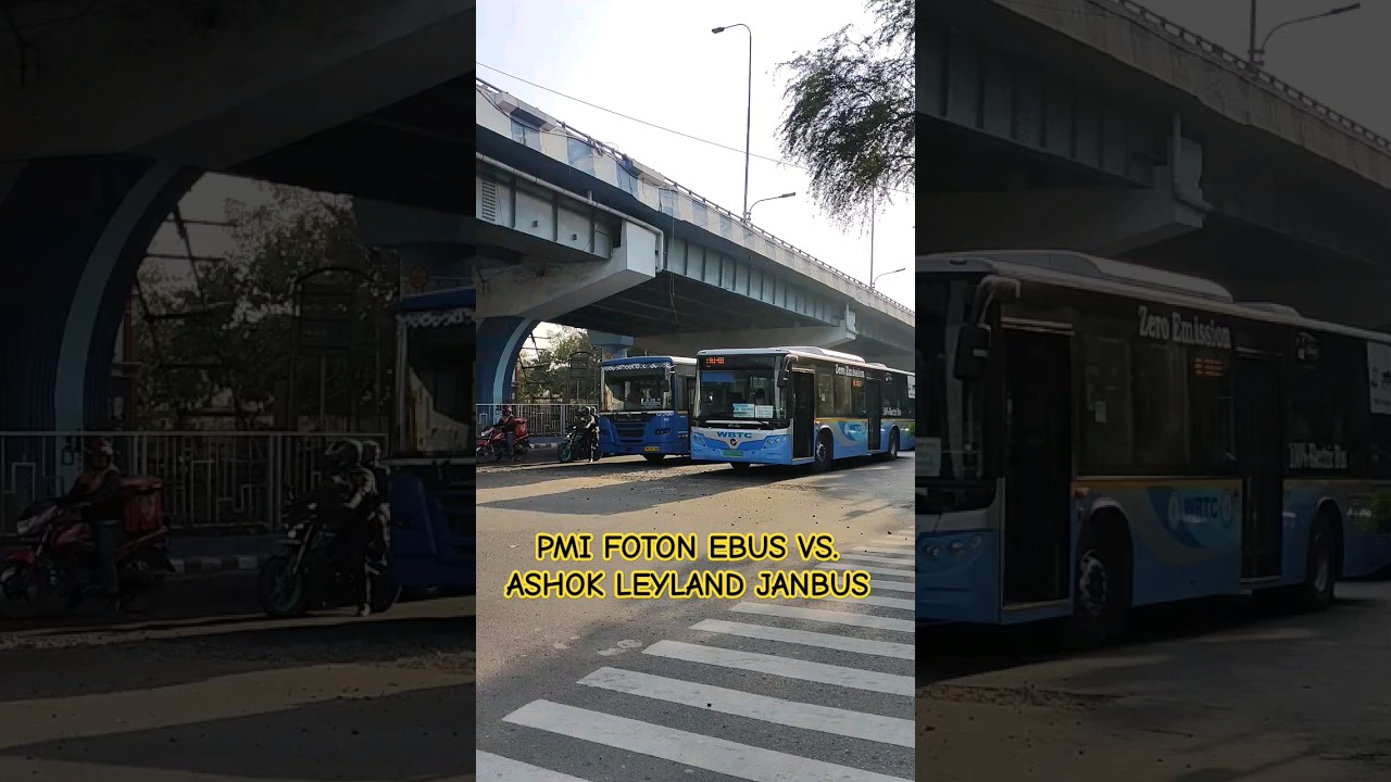 PMI Foton E-Bus Vs Ashok Leyland Janbus 💣 