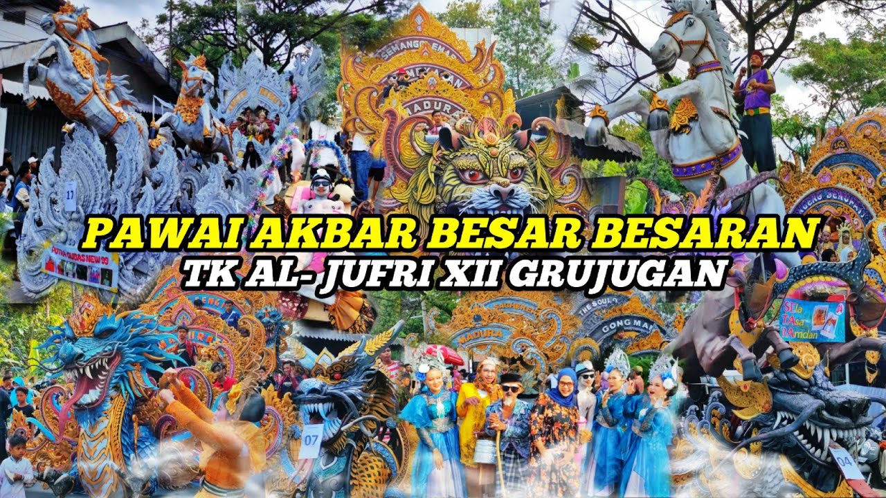 PAWAI AKBAR BESAR BESARAN ‼️TK AL- JUFRI XII GRUJUGAN 2025