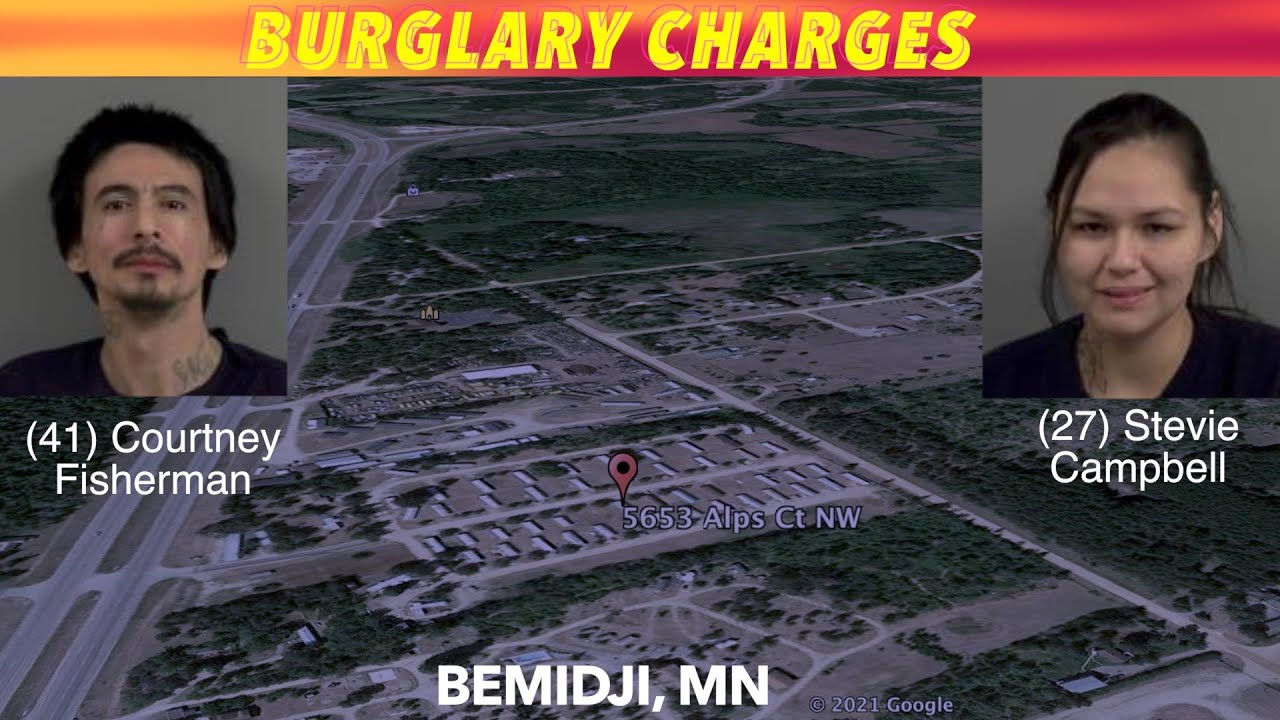 Bemidji Pair Facing Burglary Charges - YouTube