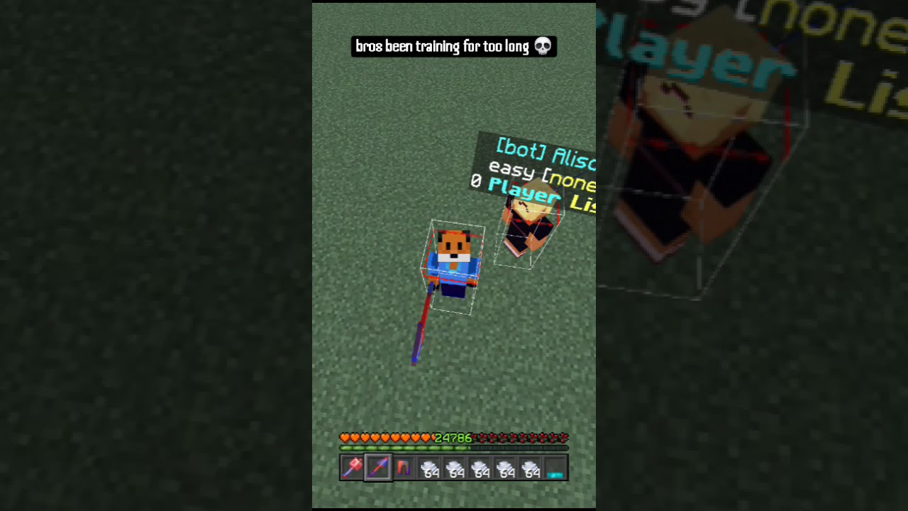 bros been practicing for too long 💀 #minecraft #memes #zeqa #minecraftmemes #zeqamace #spears